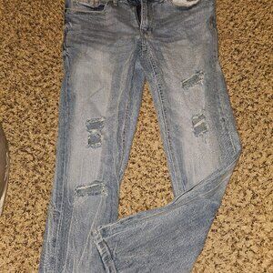 Mens distressed jeans